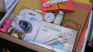 Tonic Studios Craft Kit #42: "Spring Wreath" Unboxing, Review & Gatefold Card Tutorial! Jam Packed!
