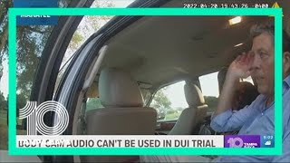Judge rules body camera audio to not be allowed in Manatee commissioner's DUI trial
