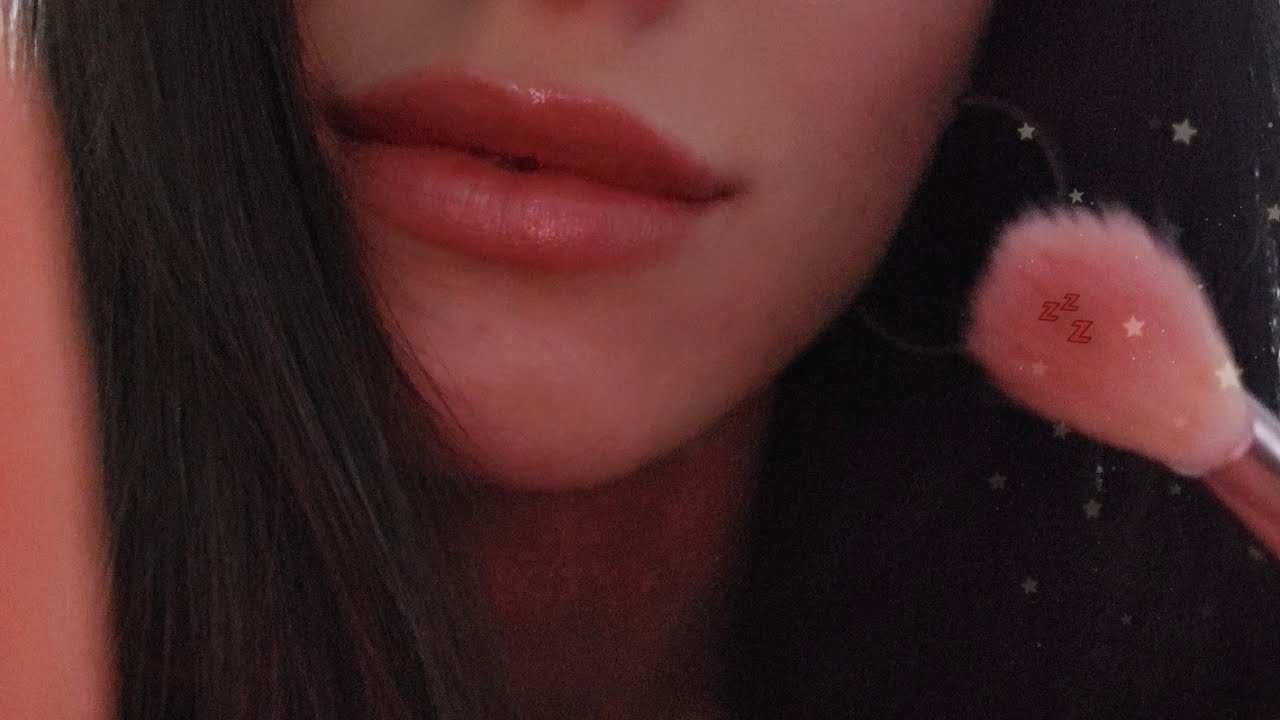 ASMR | Lofi Up- Close Gentle Whispering 👄💤 (+ Camera Brushing) 💫