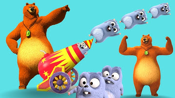 Grizzy & The Lemmings  -   Perfect timing Grizzy and the Lemmings Cannon  ep 41