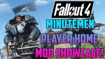 NEW MINUTEMEN PLAYER HOME IN GOODNEIGHBOR! Fallout 4 Mod Showcase & Walkthrough!