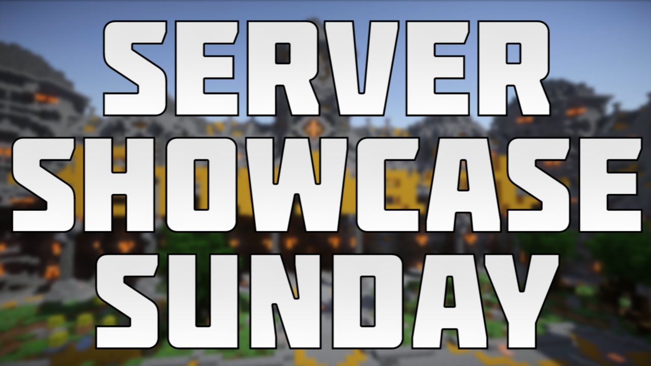 Server Showcase Sunday #6 [Minecraft Community Showcase] - YouTube