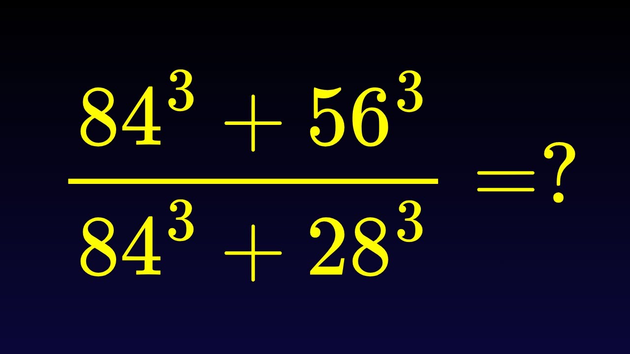 Germany | A Nice Algebra Math Simplification - YouTube