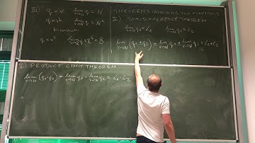 36. MFE: Limit Theorems and Continuity of a Function