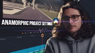 How To Set Up An Anamorphic Project in DaVinci Resolve
