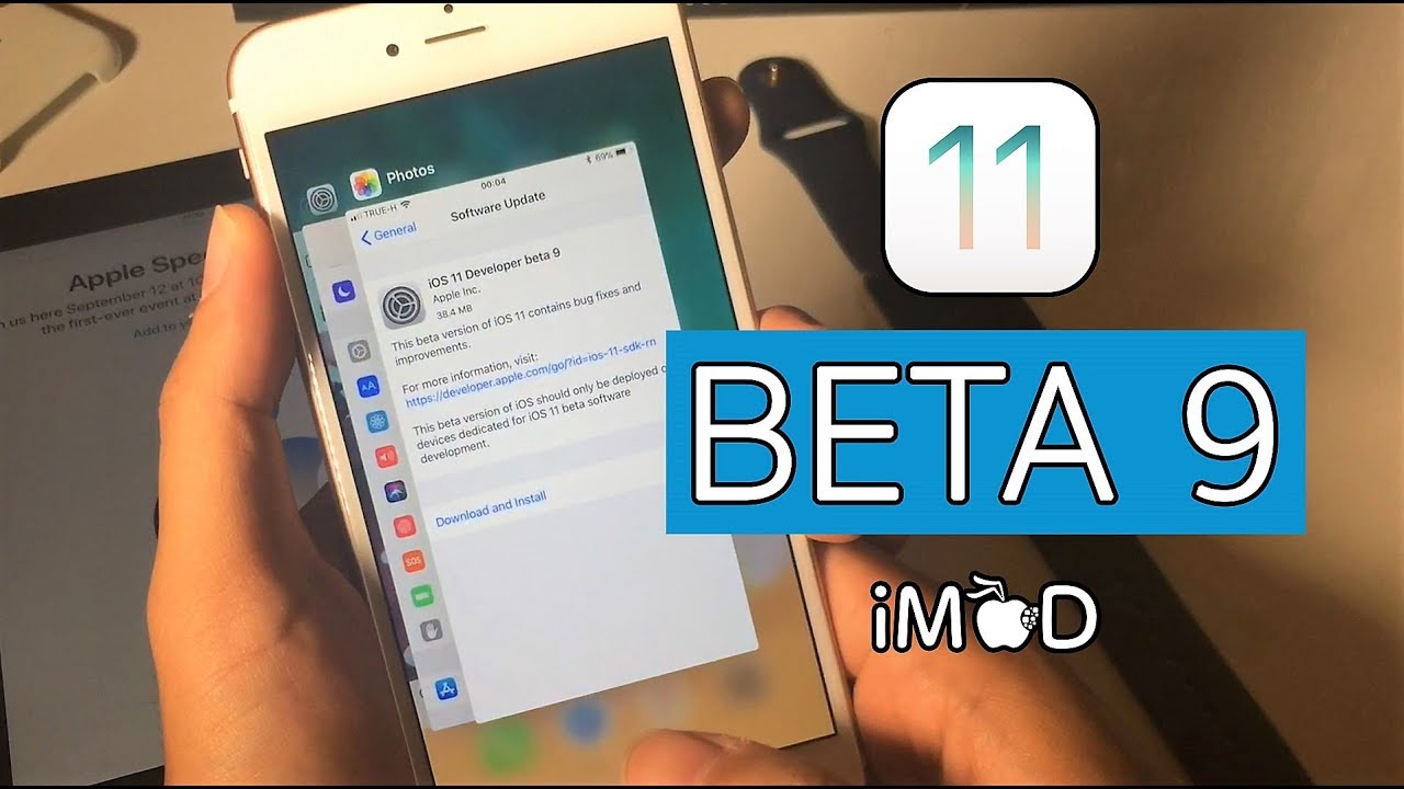 iOS 11 Developer Beta 9 สำหรับนักพัฒนามาแล้ว!! โค้งสุดท้ายก่อน Golden Master