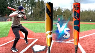 DeMarini Zoa -8 vs. Louisville Slugger Meta -8 | USSSA Baseball Bat Review