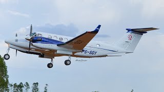 King air 360, acionamento, taxi, decolagem, cruzeiro e pouso - Operação Single Pilot