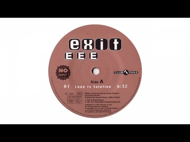 Watch Exit EEE - Love Is Solution on YouTube Watch Exit EEE - Love Is Solution on YouTube