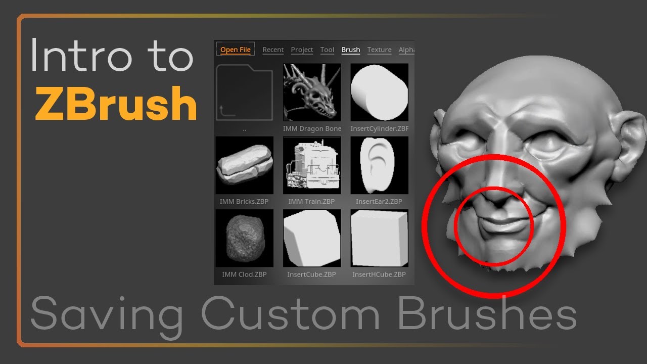 how to active brush xtr zbrush