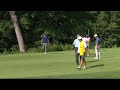 Patrick Reed's Unlucky Shot Hits Francesco Molinari's Ball on Green | 2018 PGA Championship