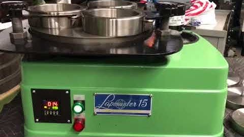 Lapmaster 15 lapping machine Like New