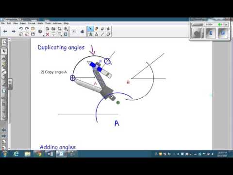 Copying and adding angles
