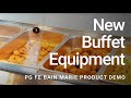 PG FE Series Bain Marie Hot Food Bars | Thermaster Commercial Food Warmers