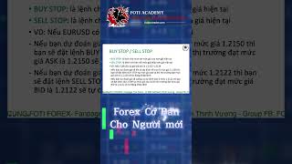 Các loại lệnh trong giao dịch Forex - Phần 2 #shorts