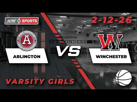 Arlington High School Girls Varsity Basketball vs Winchester - February 12th, 2026