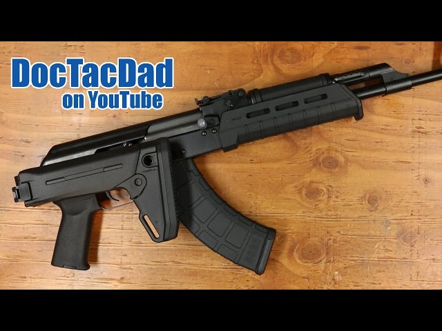 Magpul Zhukov-S Stock - Century RAS-47 Rifle - YouTube