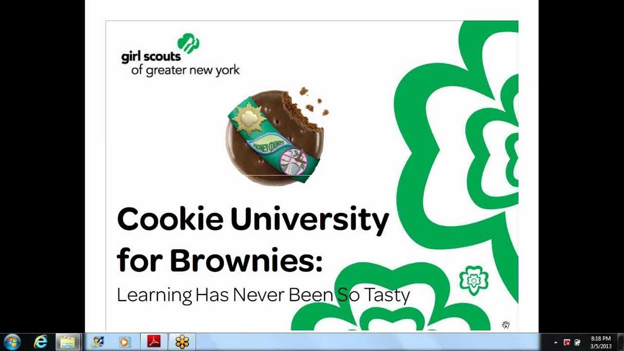 Cookie University inar for Brownies YouTube