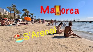 🏖️S'Arenal Mallorca: The Best Beach Travel Destination 2025/ 4K UHD
