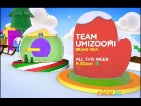 Nick Jr Xmas Christmas Continuity 04 12 2013