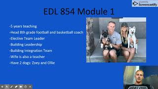 EDL 854 Module 1