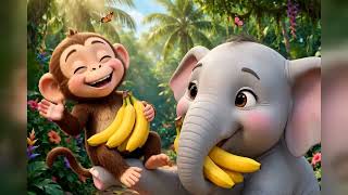 Hero Baby Episode 1: Elephant, Monkey, Lion Cub & Bear Story | Animated Stories for Kids