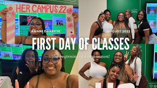 college diaries #1: first day of classes at unt