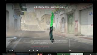 ELIAS GETS BUTTERFLY GAMMA DOPPLER EMERALD (CSGO CASE OPENING)