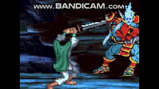 Knuckle Fighter Alpha - Frodo vs Bishamon