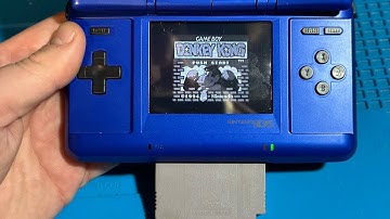 Nintendo DS Original Slot-2 Mod for Running GB/GBC Games Physically Prank!