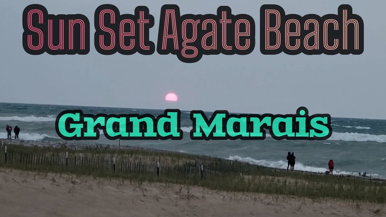 Agate Beach ⛱️ Grand Marais Mi. YouTube