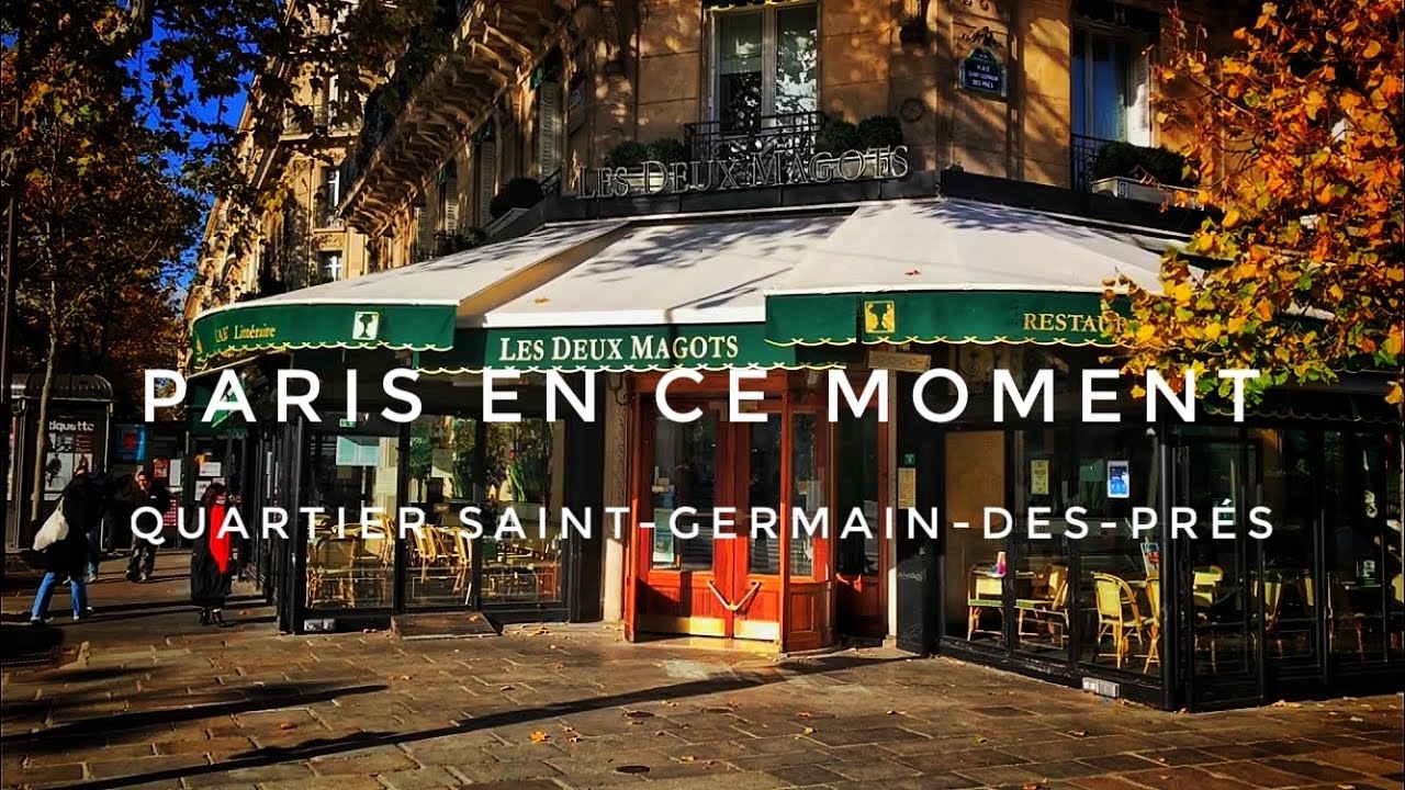 Walk In Paris Quartier Saint Germain Des Pres 13 11 Paris 4k Youtube