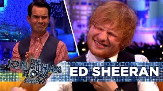 Ed Sheeran Singing Badly Has Everyone Cringing | The Jonathan Ross Show