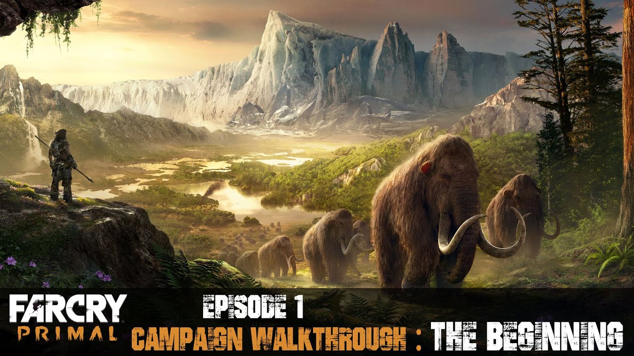 games people play Far Cry Primal Campaign Missions Gameplay Episode 1: The Beginning and Deep Wounds (GT 650M)