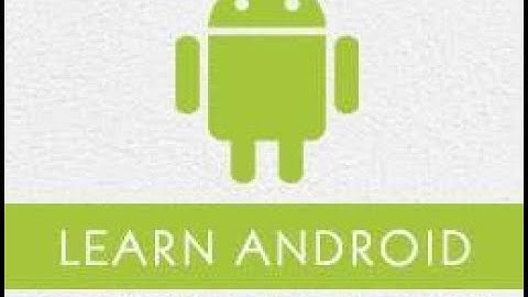 Android Tutorial for beginners(Creating User Interface) - part 1