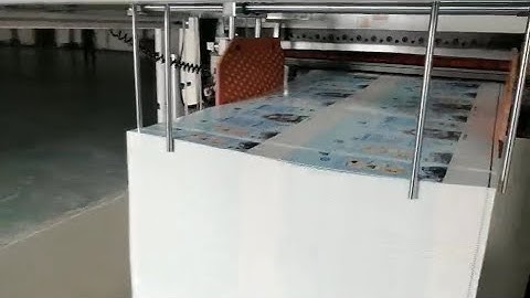 Printed Cardboard Paper Roll Sheeting Cutting Machine With Color Sensor For Beverage  Packaging Box