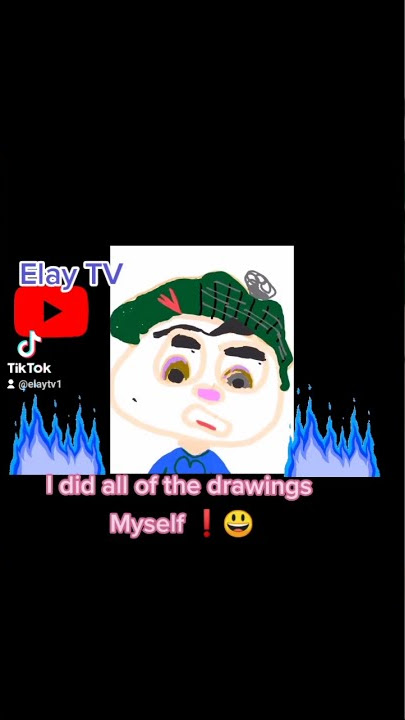 BLVKSHP In Love With You - #Shorts 👖👾👽💗 Elay TV Elay Understood - Drawings I drew myself #BLVKSHP #👽