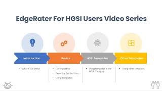 Edgerater For Hgsi Users 1 Of 4 - Introduction