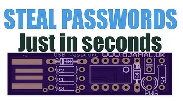 STEAL PASSWORDS Just in Seconds