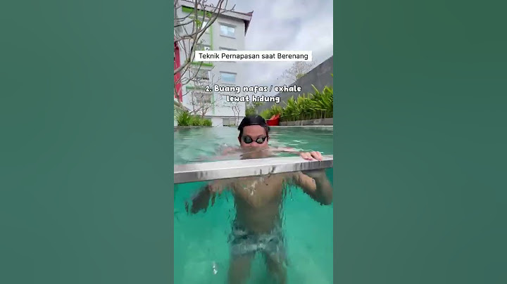 LATIHAN TEKNIK PERNAPASAN BERENANG UNTUK PEMULA! 🏊🏻‍♂️