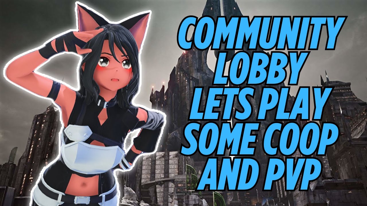 🔴Community Lobby is Back with some Coop [Sword Art Online: Fatal Bullet]