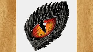 #drawingtutorial #dragon #artvideo #easydrawing today we have brought
to you a dragon eye which is very easy if follow the steps.for perfect
shading paus...