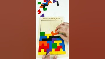 Colorful Tetris Puzzle #colorful #colors #satisfying