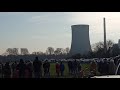 Sprengung Kühlturm KKW Voerde Rheinkilometer 800. Kurzversion