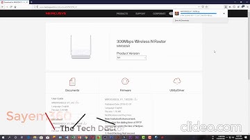 Mercusys Wi-Fi Router Firmware Update Tutorial