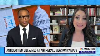 Rep. Sara Jacobs Joins MSNBC to Discuss Antisemitism Bill