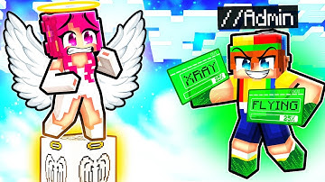 Using ADMIN COMMANDS on an ANGEL ONLY One Block!