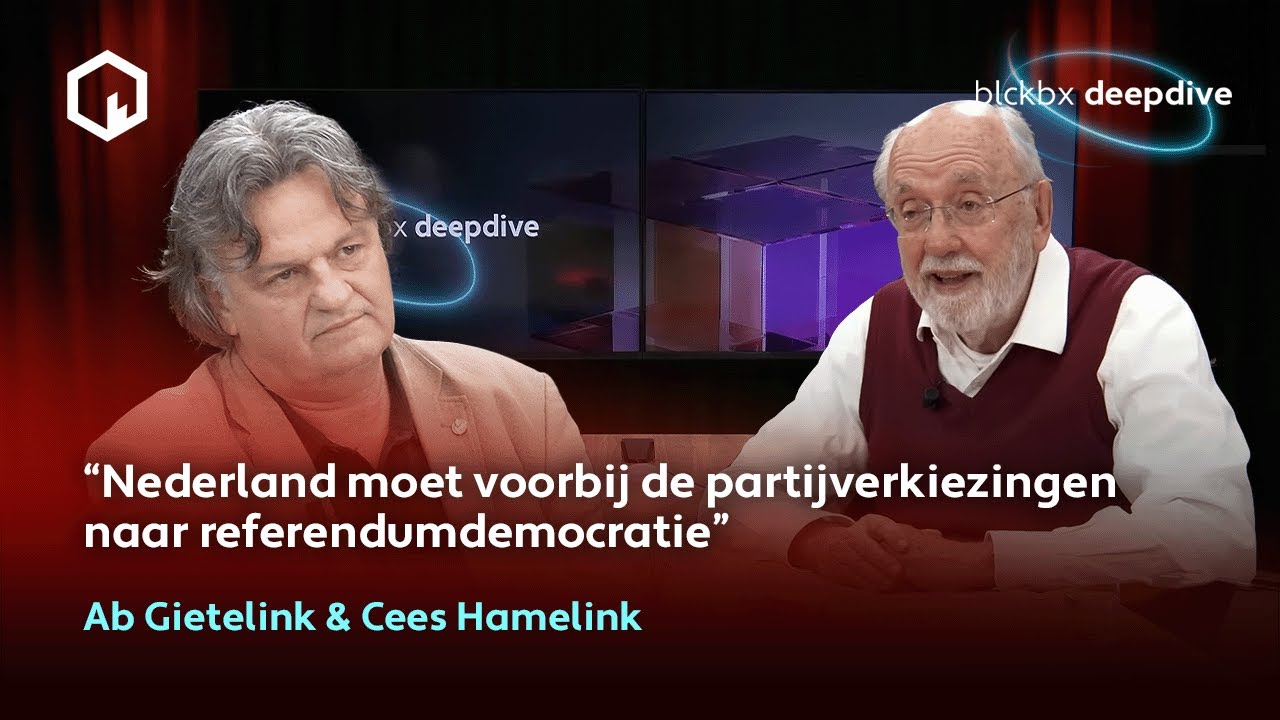 "Nederland moet Zwitsers referendumdemocratie-model volgen". Ab Gietelink spreekt met Cees Hamelink.