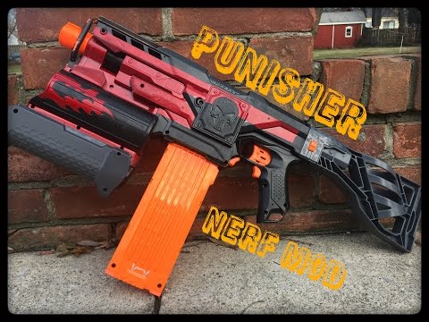 Nerf Mod: The PUNISHER (A 180 Demolisher by Brenden)