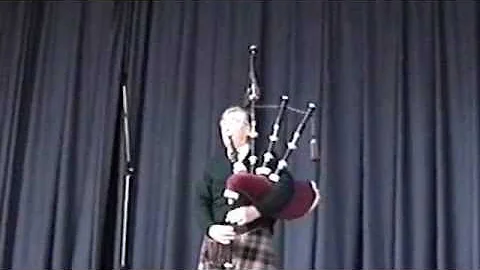 Donald Macpherson at the Piping Centre August 1999